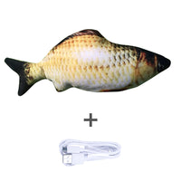 HKM-5757501 Electric Jumping Fish Toy for Cats – Safe, Durable, and Engaging Interactive Pet Plaything
