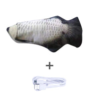 HKM-5757501 Electric Jumping Fish Toy for Cats – Safe, Durable, and Engaging Interactive Pet Plaything