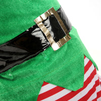 HKM-5760829 Cozy Green Elf Dog Clothes for Holiday Festivities