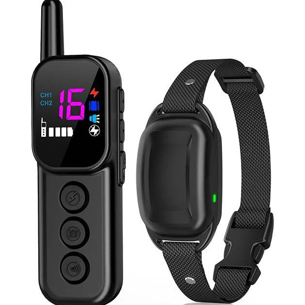 HKM-5762109 Remote Control Color Screen Dog Training Bark Stop Trainer