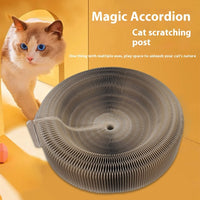 HKM-5762621 Accordion Cat Scratch Board with Catnip - Durable Corrugated Paper Design for Active Play
