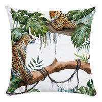 HKM-576403 Tropical Guava Flower Super Soft Plush Pillowcase Cushion Cover, 45cm x 45cm