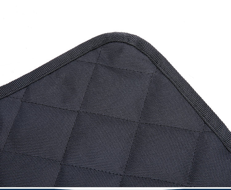 HKM-5764285 Durable Waterproof Dog Car Seat Cover with Mesh Windows and Safety Buckle for Travel