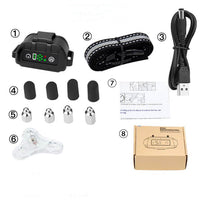 HKM-5764413 Intelligent Bark Control Device with Digital Display and Shock Mode ¨C Waterproof & Adjustable Sensitivity