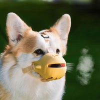 HKM-5765693 Adjustable Breathable Dog Muzzle for Small and Medium Pets - Anti-Biting Basket Design