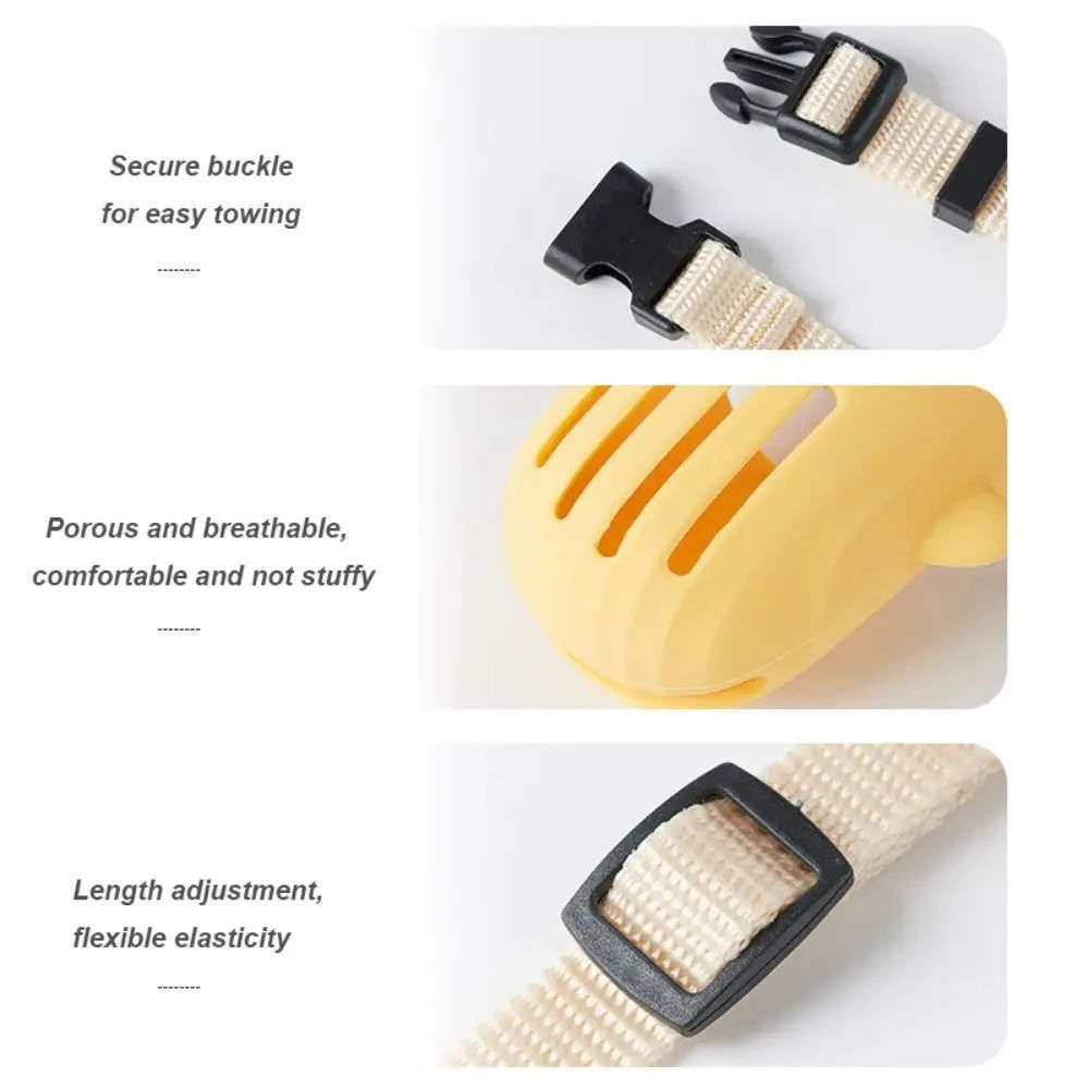 HKM-5765693 Adjustable Breathable Dog Muzzle for Small and Medium Pets - Anti-Biting Basket Design