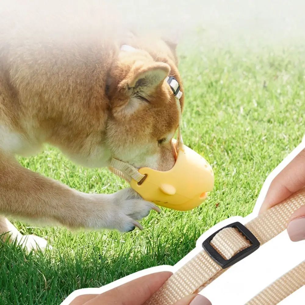 HKM-5765693 Adjustable Breathable Dog Muzzle for Small and Medium Pets - Anti-Biting Basket Design