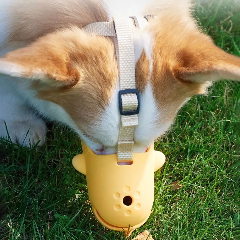 HKM-5765693 Adjustable Breathable Dog Muzzle for Small and Medium Pets - Anti-Biting Basket Design