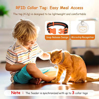HKM-576723 Smart RFID Cat Feeder with Microchip Recognition and Portion Control