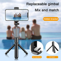 HKM-576787 Aluminum Alloy Bluetooth Selfie Stick with Remote Control