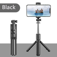 HKM-576787 Aluminum Alloy Bluetooth Selfie Stick with Remote Control