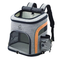 HKM-576787 Portable Oxford Cloth Pet Backpack for Cats and Dogs - Ideal for Travel and Outdoor Use