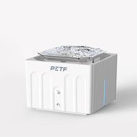 HKM-5768253 Wireless Smart Pet Water Dispenser with Constant Temperature and Stainless Steel Design, 2.2L Capacity