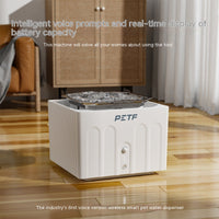 HKM-5768253 Wireless Smart Pet Water Dispenser with Constant Temperature and Stainless Steel Design, 2.2L Capacity