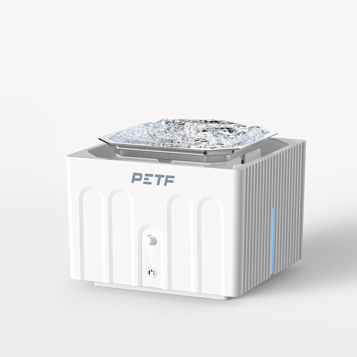 HKM-5768253 Wireless Smart Pet Water Dispenser with Constant Temperature and Stainless Steel Design, 2.2L Capacity
