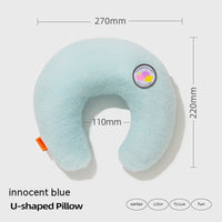 HKM-5769021 Cat U-shaped Memory Foam Pillow in Multiple Colors