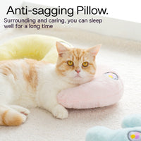 HKM-5769021 Cat U-shaped Memory Foam Pillow in Multiple Colors