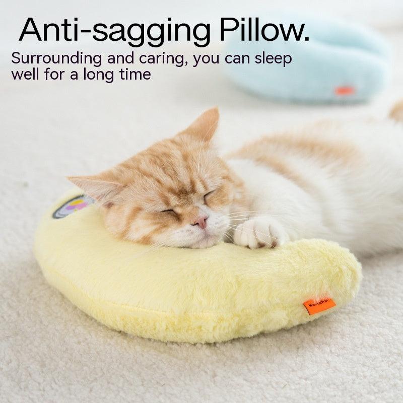 HKM-5769021 Cat U-shaped Memory Foam Pillow in Multiple Colors
