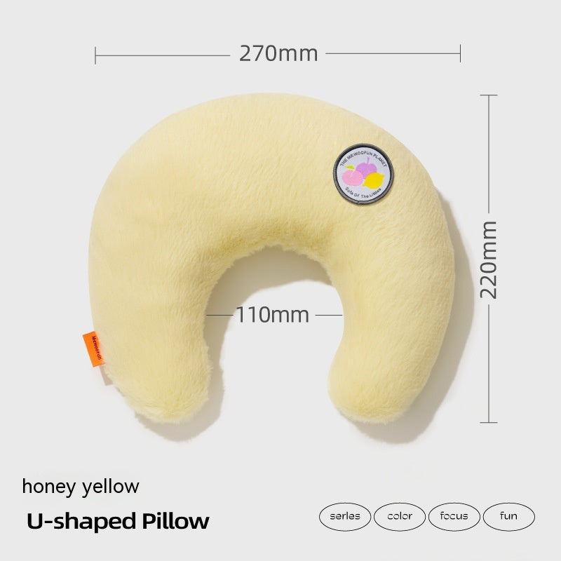 HKM-5769021 Cat U-shaped Memory Foam Pillow in Multiple Colors