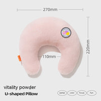 HKM-5769021 Cat U-shaped Memory Foam Pillow in Multiple Colors