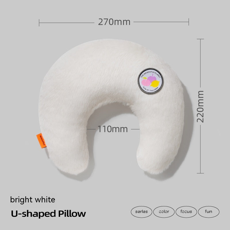 HKM-5769021 Cat U-shaped Memory Foam Pillow in Multiple Colors