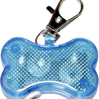 HKM-5769661 Luminous Anti-Lost Pendant for Cats and Dogs - LED Bone Shaped Collar Accessory