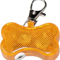HKM-5769661 Luminous Anti-Lost Pendant for Cats and Dogs - LED Bone Shaped Collar Accessory