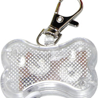 HKM-5769661 Luminous Anti-Lost Pendant for Cats and Dogs - LED Bone Shaped Collar Accessory