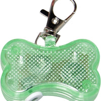 HKM-5769661 Luminous Anti-Lost Pendant for Cats and Dogs - LED Bone Shaped Collar Accessory
