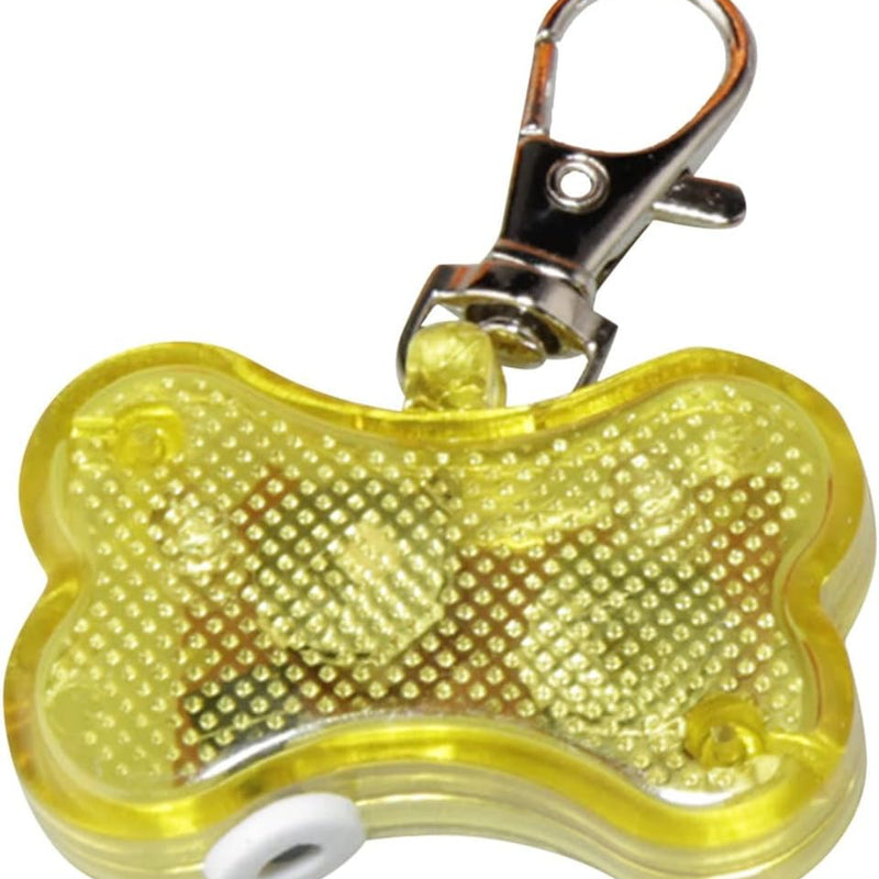 HKM-5769661 Luminous Anti-Lost Pendant for Cats and Dogs - LED Bone Shaped Collar Accessory