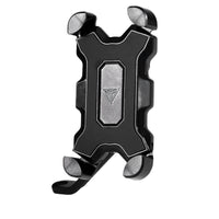 HKM-576979 Adjustable Bicycle and Motorcycle Mobile Phone Holder with Aluminum Lens Bracket, Suitable for 4 to 6.5 Inch Phones