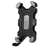 HKM-576979 Adjustable Bicycle and Motorcycle Mobile Phone Holder with Aluminum Lens Bracket, Suitable for 4 to 6.5 Inch Phones