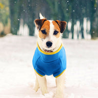HKM-5770557 Cozy Thick Polar Fleece Pet Sweater with Zipper Stand Collar in Multiple Colors