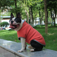 HKM-5770557 Cozy Thick Polar Fleece Pet Sweater with Zipper Stand Collar in Multiple Colors