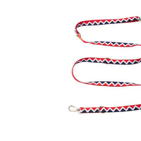 HKM-5771965 Adjustable Rainbow Multifunctional Traction Rope in Red and Green