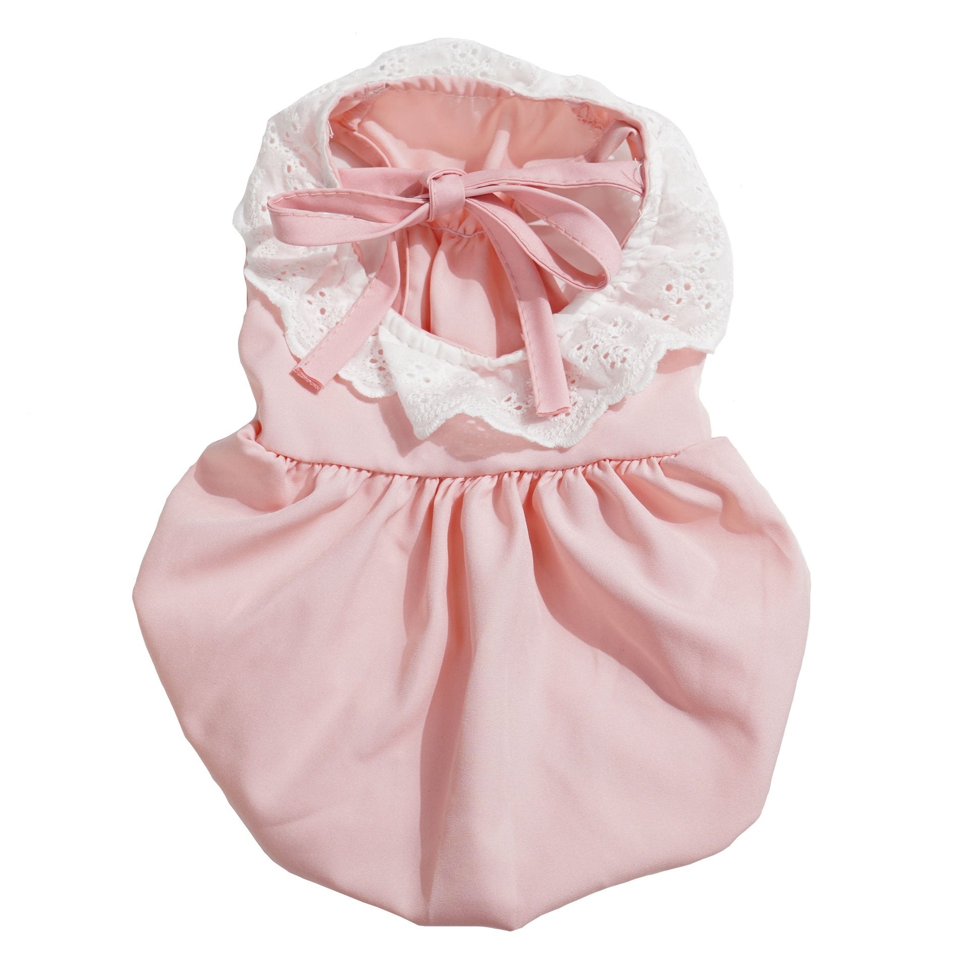 HKM-5772733 Lightweight Summer Cat Clothes in Yellow and Pink - Available in S, M, L, XL