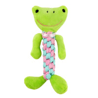 HKM-5772989 Durable Pet Molar Training Toy for Dogs - Soft Short Plush Design, 19cm x 8cm