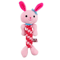 HKM-5772989 Durable Pet Molar Training Toy for Dogs - Soft Short Plush Design, 19cm x 8cm