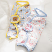 HKM-577427 Cute Cat and Dog Weaning Clothes for Recovery and Comfort - Anti-Lick Belly Protection Outfit