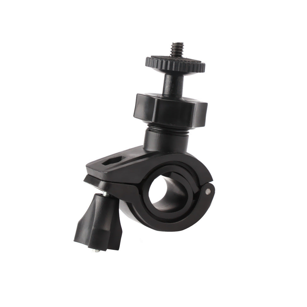 HKM-577491 Bicycle Camera Clip for 15-31mm Diameter Pipes - Black Accessory
