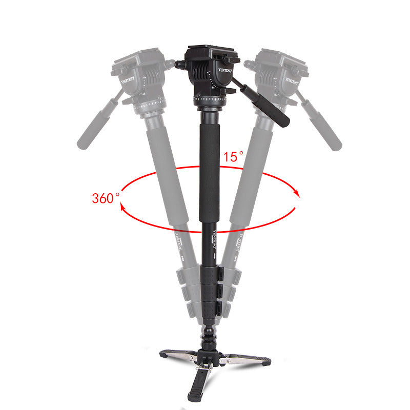 HKM-577491 Portable Monopod 588 for SLR, Mirrorless, and DV Cameras, Max Height 166cm, Lightweight Aluminum Alloy