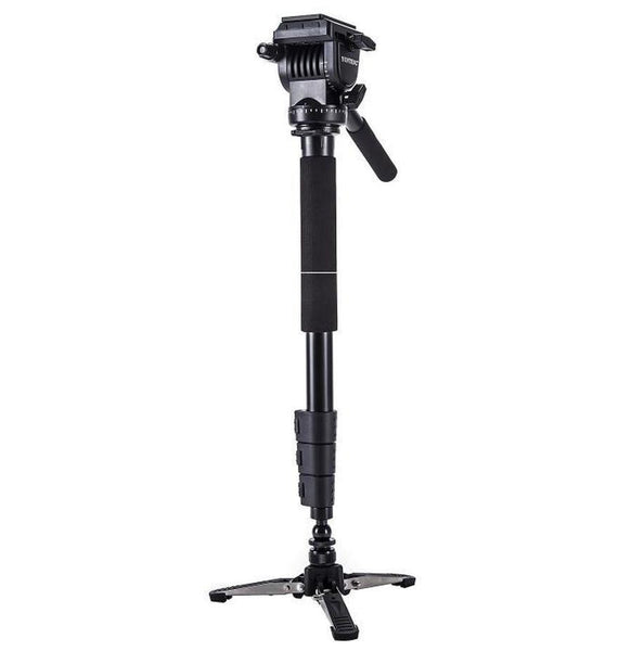 HKM-577491 Portable Monopod 588 for SLR, Mirrorless, and DV Cameras, Max Height 166cm, Lightweight Aluminum Alloy