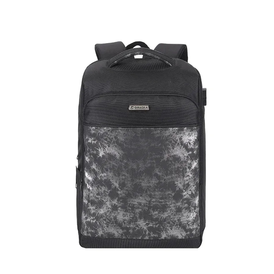 HKM-577491 Waterproof 17-Inch Casual USB Backpack for Business and Everyday Use