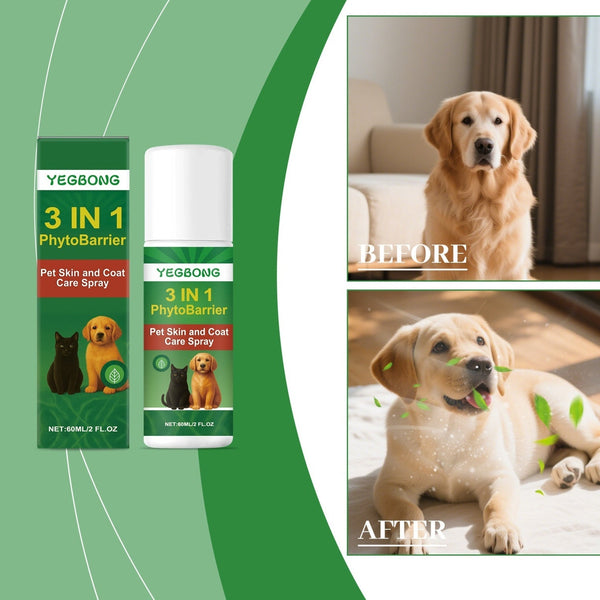 HKM-5775805 Pet Skin and Coat Care Spray for Dogs, 60 ml with Hydrating Ingredients