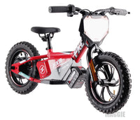 HKM-577683 12-Inch Electric Balance Bike for Kids Ages 3-8, 36V 2.5AH, Aluminum Frame, 250W Motor, Disc Brake, 50KG Load Capacity