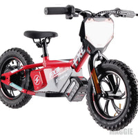 HKM-577683 12-Inch Electric Balance Bike for Kids Ages 3-8, 36V 2.5AH, Aluminum Frame, 250W Motor, Disc Brake, 50KG Load Capacity