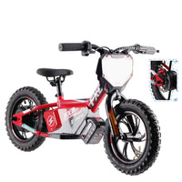 HKM-577683 12-Inch Electric Balance Bike for Kids Ages 3-8, 36V 2.5AH, Aluminum Frame, 250W Motor, Disc Brake, 50KG Load Capacity