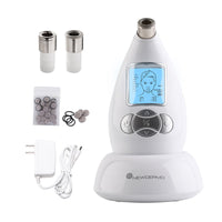 HKM-577683 White Pore Cleansing Facial Massager with Three Settings for Deep Skin Care