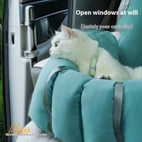 HKM-5777981 Cozy Car Cat Nest for Travel and Home Use