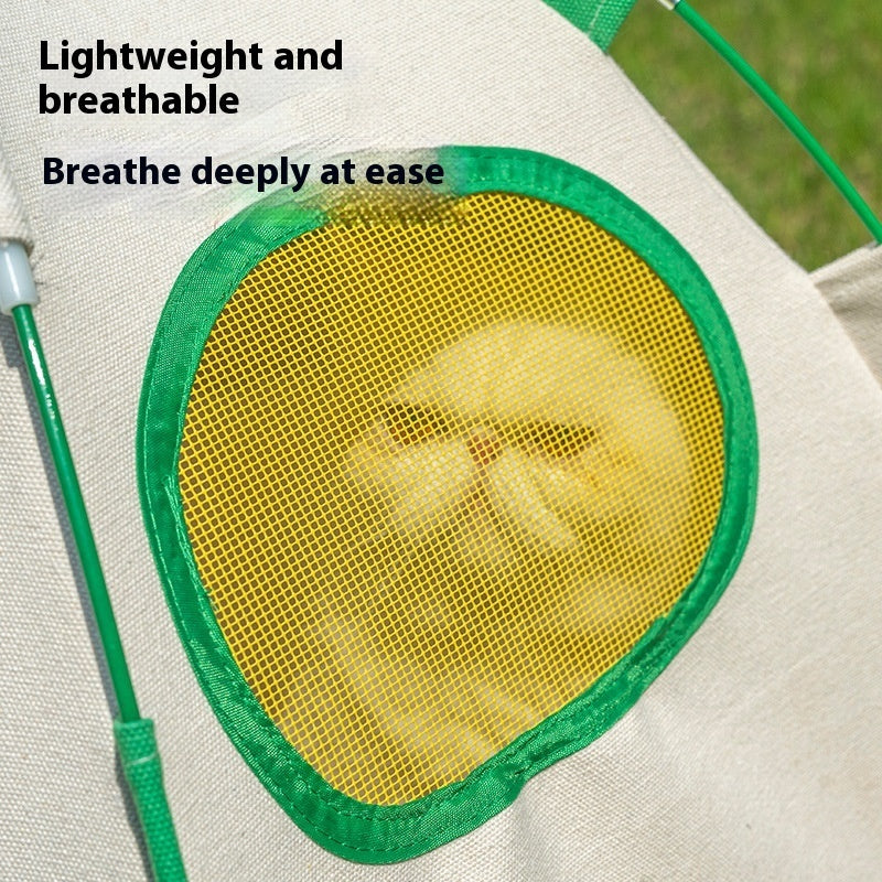 HKM-5778109 Dome Cat Nest Tent for All Seasons - Cozy Cloth Pet Bed for Cats and Dogs